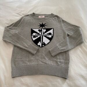 Pearls & Camo Sweater